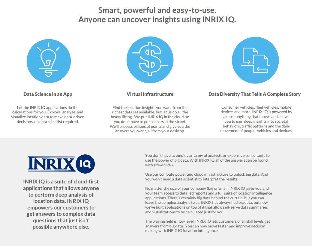 INRIX IQ 1 of 2